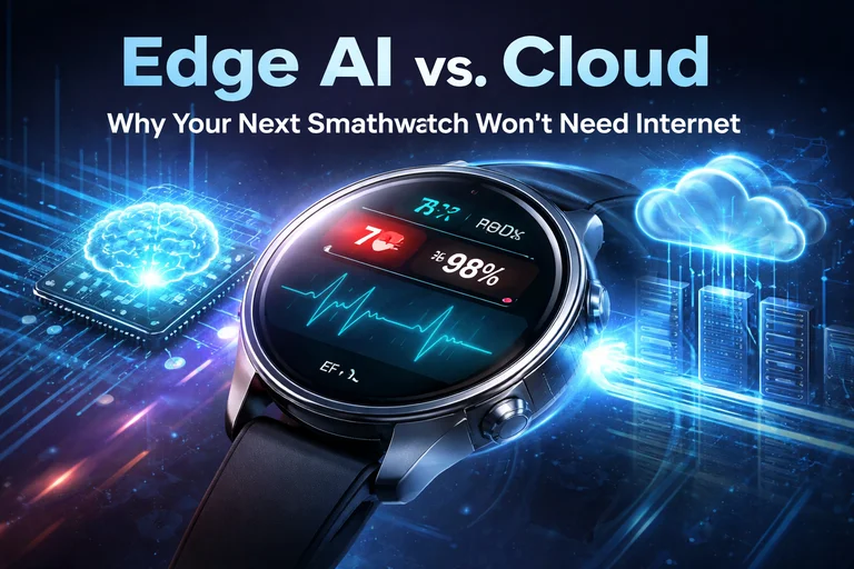 Edge AI vs. Cloud: Why Your Next Smartwatch