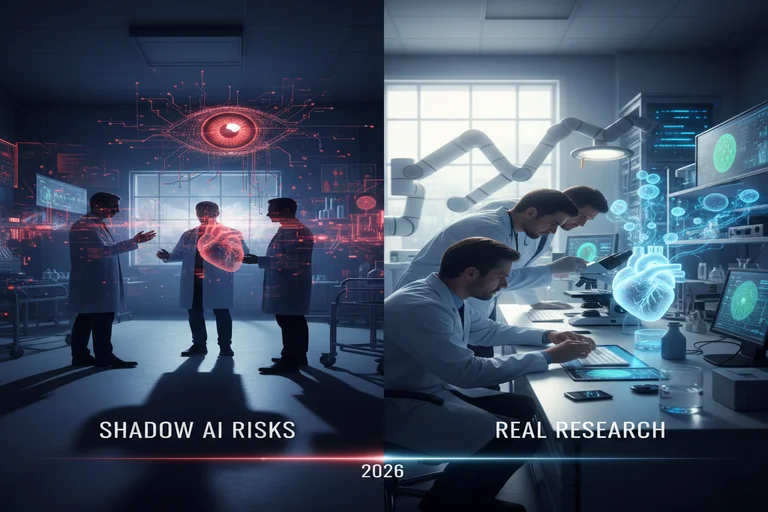 Shadow AI In Healthcare Risks VS Real Research In 2026