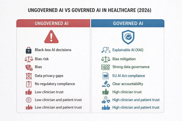 Ungoverned AI vs. Governed Ai in healthcare