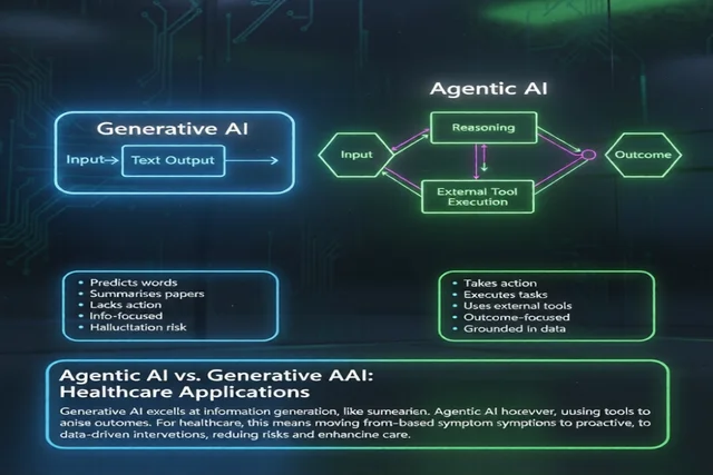 Agentic AI vs Generative AI What’s the Big Difference